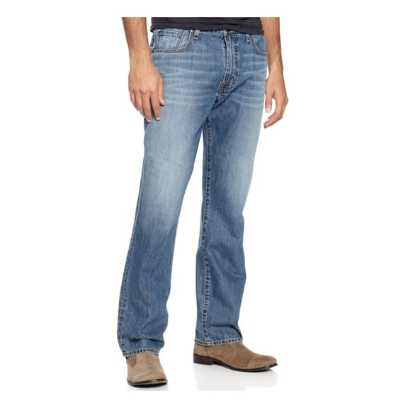 LUCKY BRAND Mens Blue Relaxed Fit Denim Jeans W33/ L34
