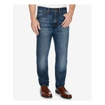 LUCKY BRAND Mens Blue Straight Leg, Denim Jeans W33/ L34