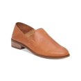 thumbnail image 1 of LUCKY BRAND Womens Beige Cut-Out Side Menswear-Inspired Comfort Cahill Almond Toe Block Heel Slip On Leather Flats Shoes 8.5 M, 1 of 5