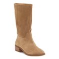 thumbnail image 1 of LUCKY BRAND Womens Brown Cushioned Lefara Block Heel Leather Western Boot 6.5 M, 1 of 4