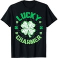 thumbnail image 1 of LUCKY CHARMER Shirt Boys Kids Girl Funny St. Patrick's Day T-Shirt, 1 of 3