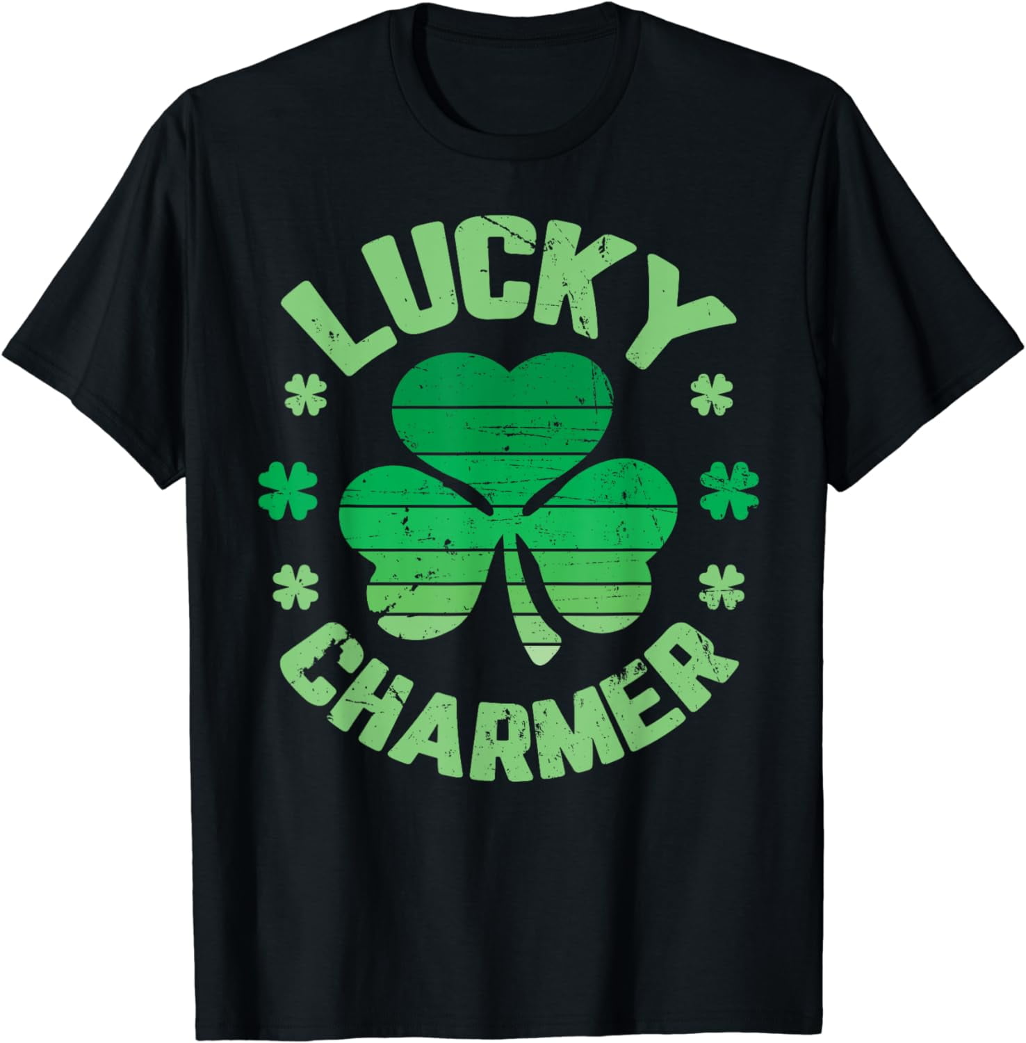 LUCKY CHARMER Shirt Boys Kids Girl Funny St. Patrick's Day T-Shirt ...