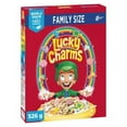 thumbnail image 1 of LUCKY CHARMS Cereal Family Size, 526g/18.6 oz., {Imported from Canada}, 1 of 4