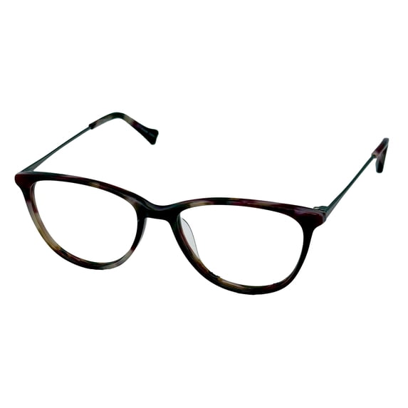 Lucky Men Cellulose Acetate Eyeglass Frames D213, Red, 53/17/140, 1 Pair