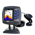 thumbnail image 1 of Tomshoo FF918-C100DS Color Screen Wired Fish Finder Dual Frequency 328ft100m Water Depth Boat Fish Finder, 1 of 9