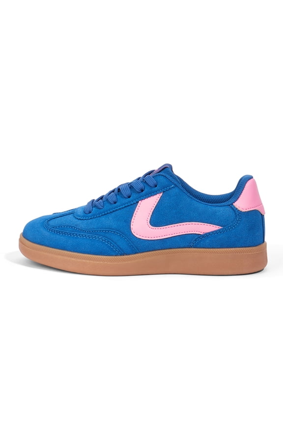 Womens Classic Retro Sneakers Non Slip Fashion Casual Shoes,Royal