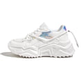 thumbnail image 1 of LUCKY STEP Fashion Colorblock Chunky Sneakers Retro Dad Casual Shoes,White,Womens, 1 of 10