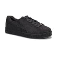 thumbnail image 1 of LUCKY STEP Rhinestone Fashion Glitter Sneakers Shiny Platform Shoes,Black Rhinestone,Womens, 1 of 6