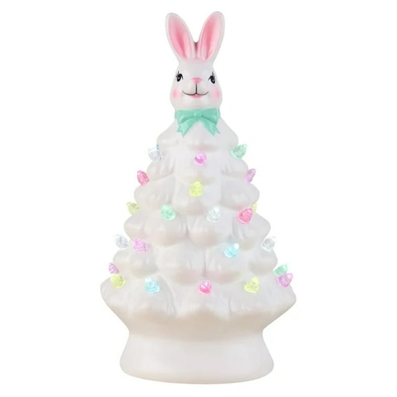LUCKY TOVYS Easter Bunny Decoration, White, 1 Count