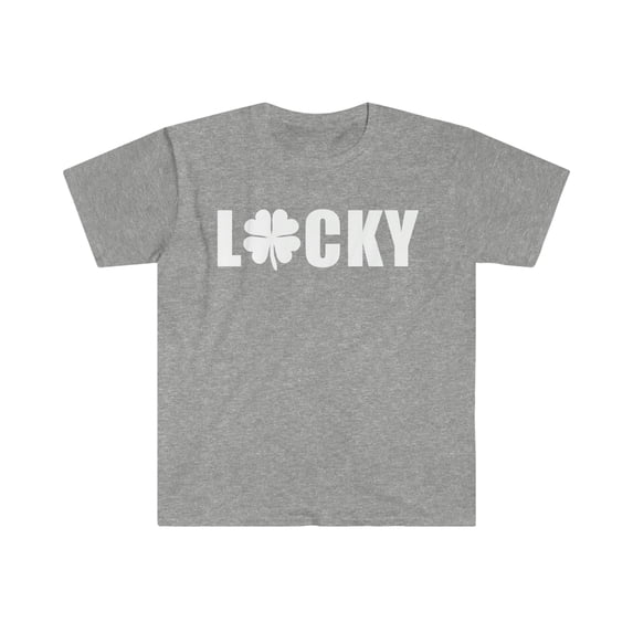 LUCKY Unisex T-shirt S-3XL Saint St Patrick's Day Celebrations