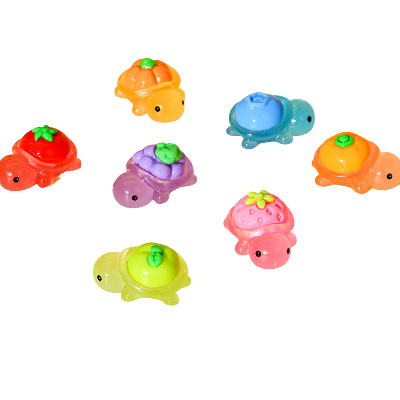 LUCKYDAYTT Night Glow, 50PCS Miniature Things Figurines To Hide ...