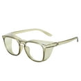 thumbnail image 1 of LUCKYW Safety Glasses, Anti Fog Safety Goggles for Women Men, Blue Light Blocking Stylish Eye Protection Glasses Side Shield,Green, 1 of 3