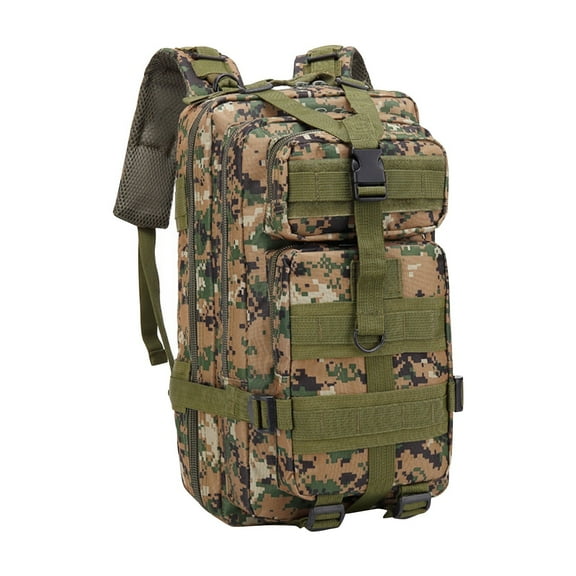 LUCKYXTT Durable Tactical Backpack for Outdoor Adventures, Military-Grade Material, 30L Capacity, Water-Resistant, Camo Design