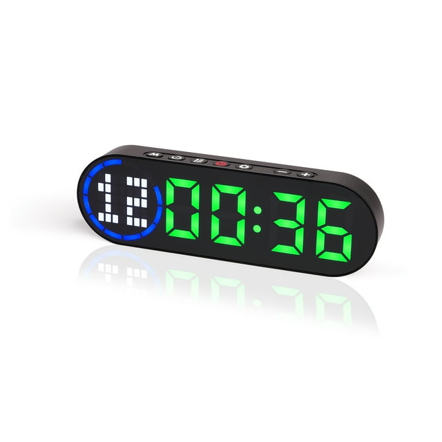 LUCORB Portable Gym Timer Interval, Magnetic Home Boxing Countdown ...