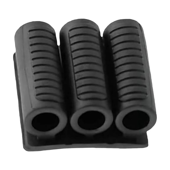 LUDJSKZ Clearance Drill Bit Holder, Adhesive Drill Bit Sleeve Organizer, High Strength Bit Holder for Impact Drivers and Drill, Hold 3 to 6 Driver Bits on The Side of Power Drill