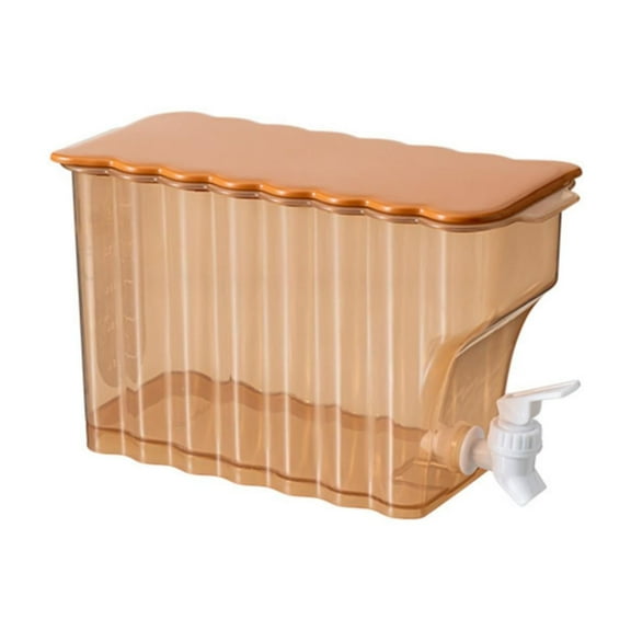 LUDJSKZ Clearance storage containers with lids Drink Dispenser for Fridge Beverage Liquid Drink Container for Party 1 Gallon Cold Water Pitcher Lemonade Stand Juice Jug