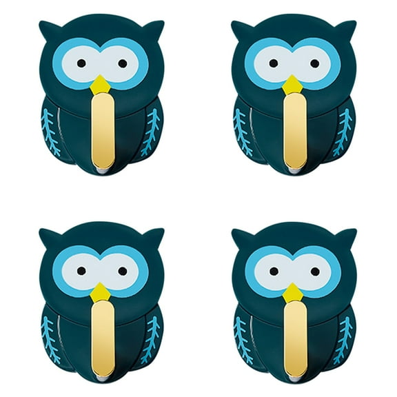 LUDJSKZ Hot Sale HooksCute Holder Strong Holder Wall Mount Hook Seamless Sticker Home Kitchen Bathroom Hook Up