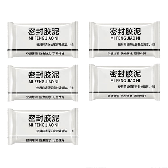 LUDJSKZ Hot Sale Tile Repair AgentSuper Diamond Mudseal Super Diamond Mud Seal White Seal Duct Seal Sealing Clay Super Diamond Mudseal for Metal for Drain Connection Wall Hole Conditioni