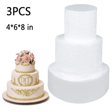 LUDLZ Craft Foam White Polystyrene Art & Craft Styrofoam 3 Count