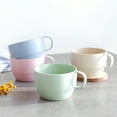 thumbnail image 1 of LUDLZ Eco-Friendly Multicolor ABS & PP Milk Cup, 1 of 2