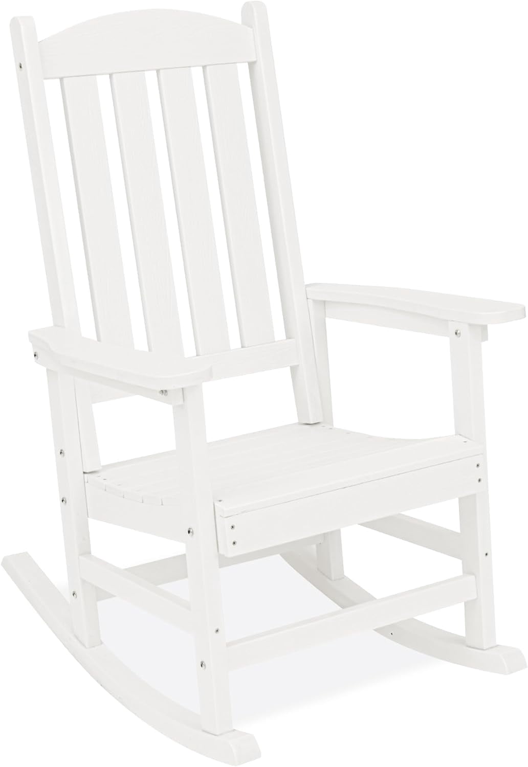 Poly Rocker LUE BONA Outdoor Rocking Chair, HDPS Poly Rocking Chair, All Weather ...