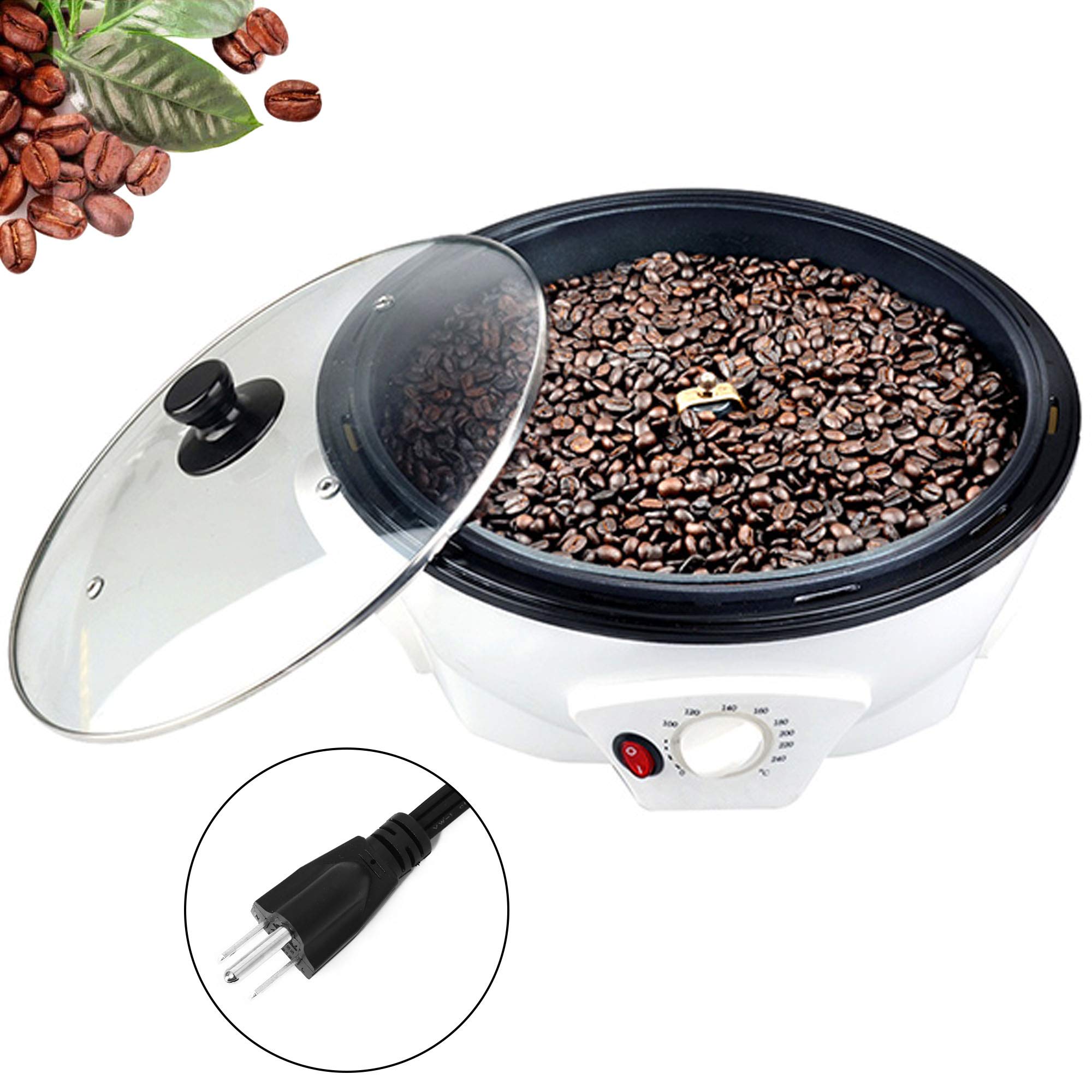 LUEUR Electric Coffee Roasters For Home Use,Coffee Bean Roaster Machine