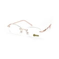 thumbnail image 1 of LUFF Rimless Reading Glasses for Women Blue Light Blocking Lightweight Metal Classic Computer Readers Anti Eyestrain, 1 of 6