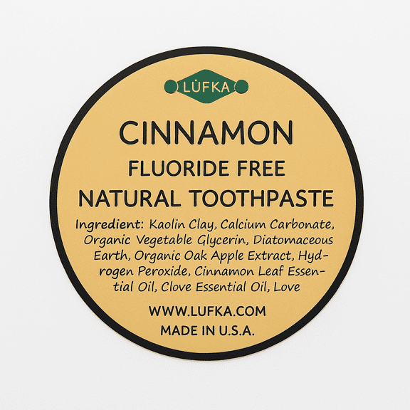 LUFKA Cinnamon Natural Toothpaste