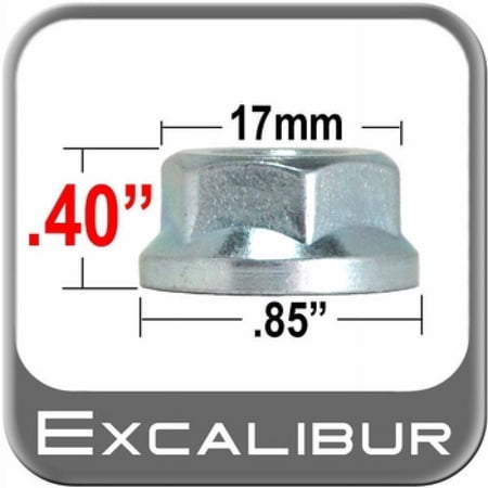 LUG NUT 10MM X 1.25 (17MM) 1.2" TALL