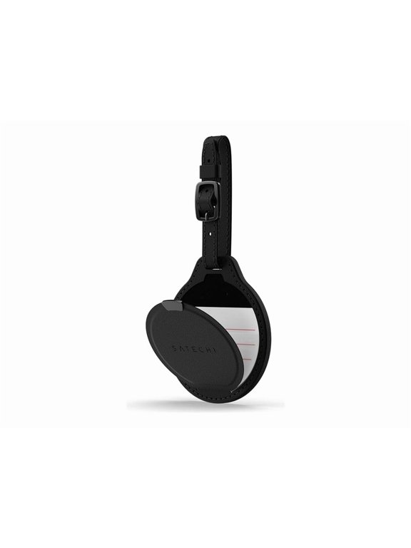 FindAll Smart Luggage Tag with Find My, TSA-Friendly, Airport Tracking, Left-Behind Alerts, Loud Audible Chime, Wireless Rechargeable, Works with iPhone, iPad, Mac Black