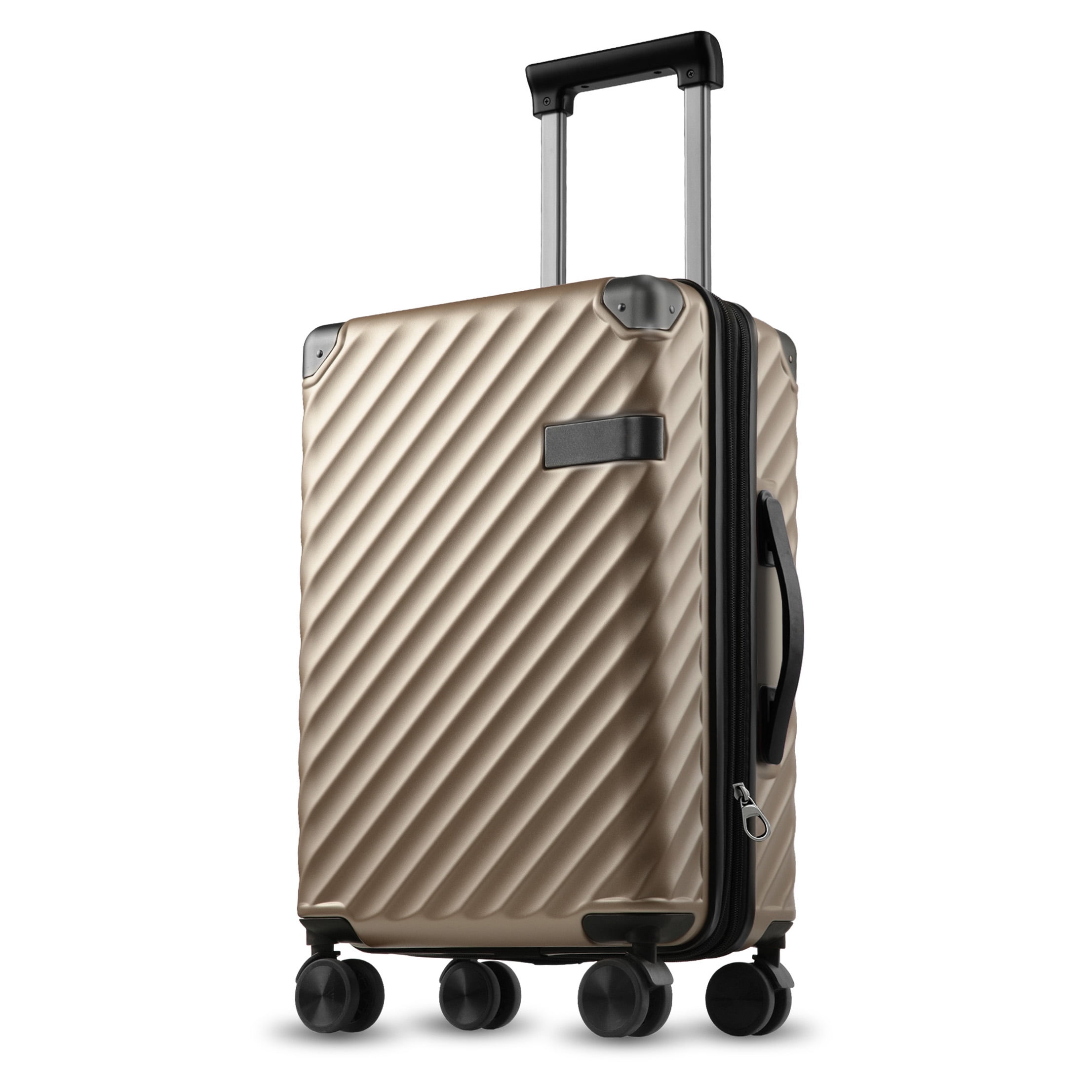 LUGGEX Hardside Carry on Luggage, Expandable Suitcase with TSA