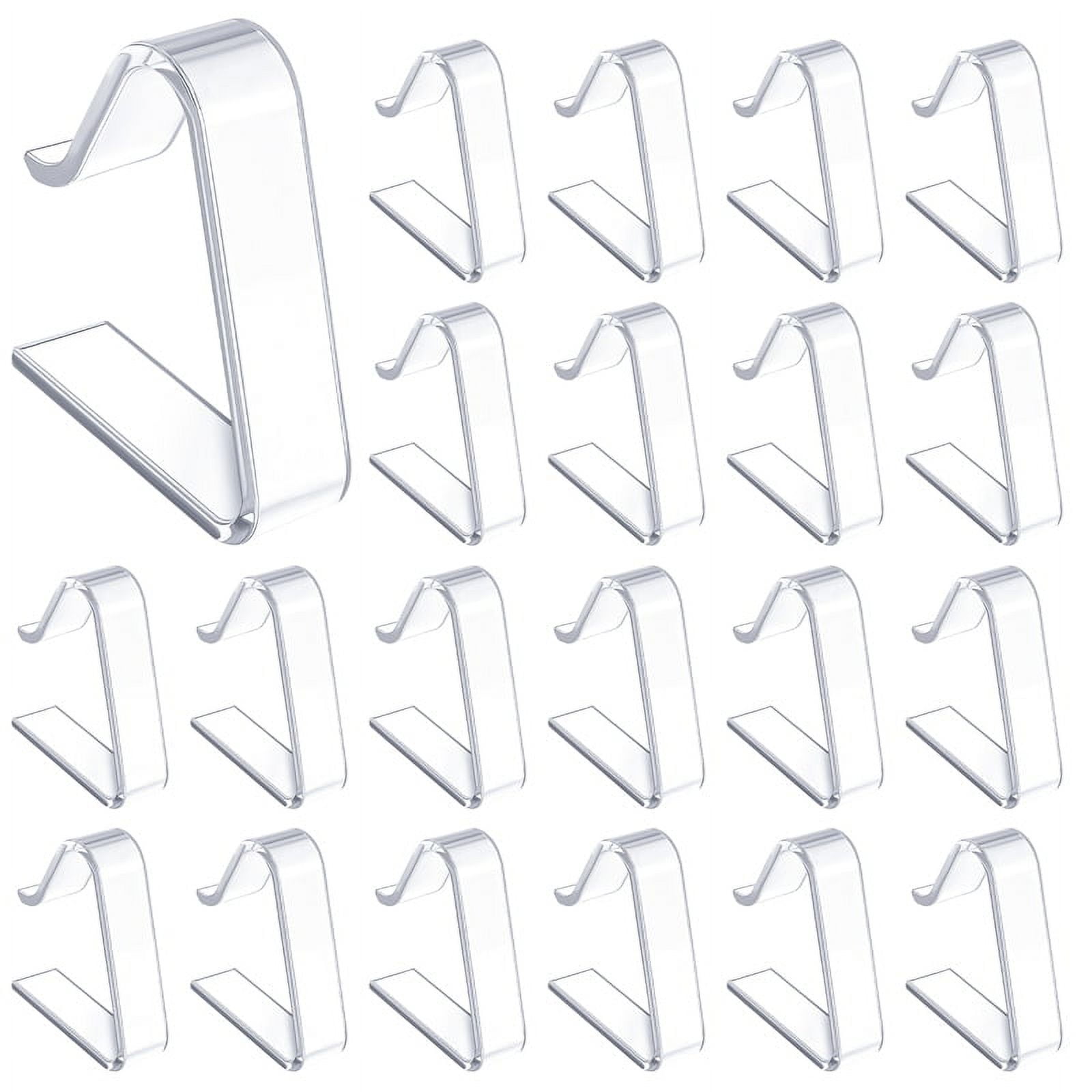 LUIISIS 20 Pcs Tablecloth Clips, Plastic Tablecloth Clips Table Cloth