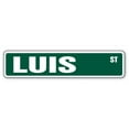 thumbnail image 1 of LUIS Street Sign Childrens Name Room Sign | Indoor/Outdoor |  30" Wide, 1 of 5