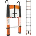 LUISLADDERS Telescoping Ladder, 12.5ft Aluminum Lightweight Extension