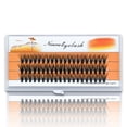 thumbnail image 1 of LUJITO 9mm 30D-C Curl 60 Clusters Individual Lashes Natural And Soft Eyelashes, 1 of 4