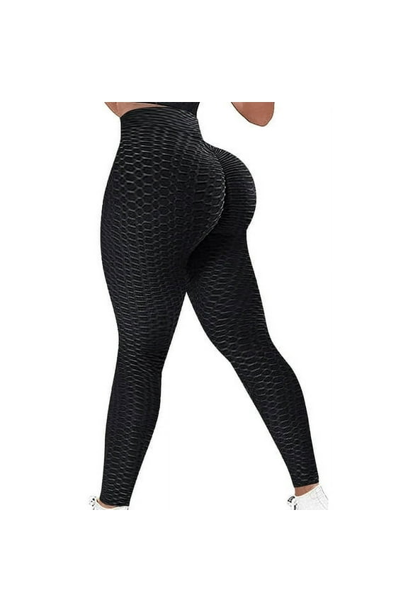 Women's High Waist Yoga Pants Tummy Control Slimming Booty Leggings Workout Running Butt Lift Tights