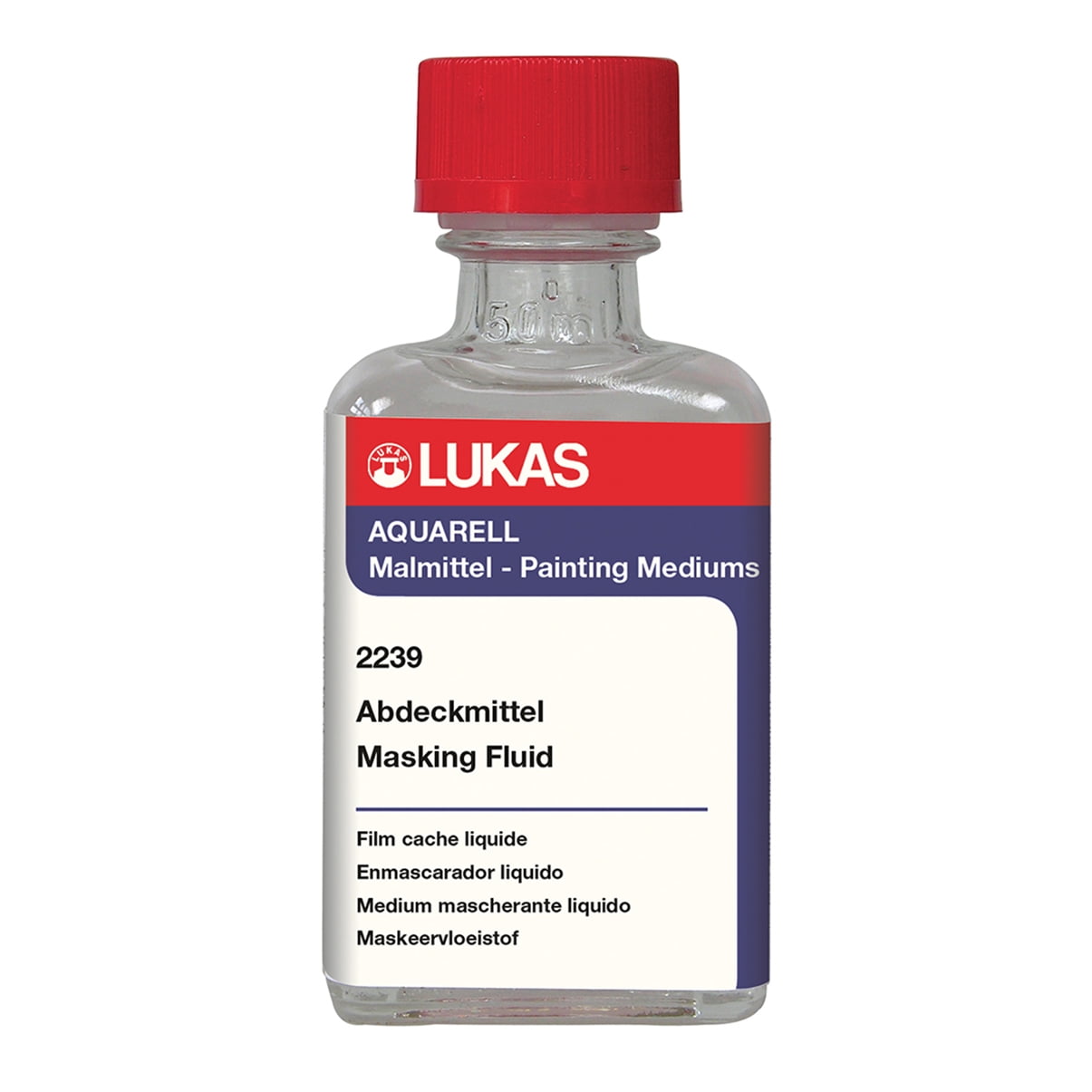LUKAS Aquarell Watercolor Painting Medium - Masking Fluid 50 ml Bottle