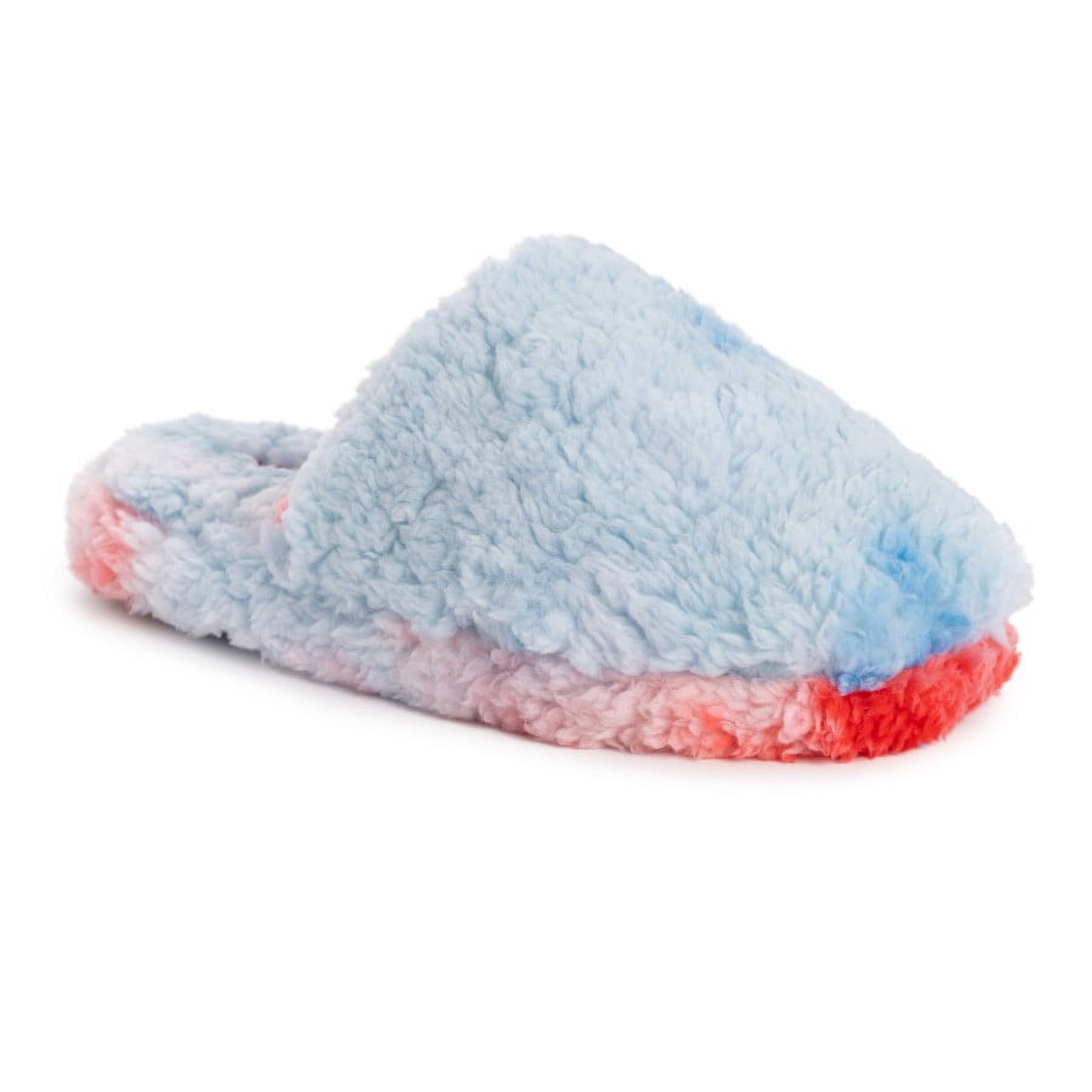 LUKEES by MUK LUKS Women's Brynne SlippersMulti Red & Blue S (56