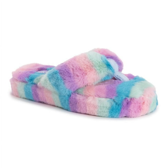 LUKEES by MUK LUKS Women's Myka Thong slippers