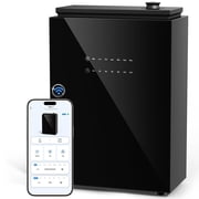 LULACHE Waterless HVAC Scent Diffuser 5500 Sq.ft Essential Oil Diffuser, for Large Home, Hotel, Office, Wifi & Bluetooth App Control, 500ml, Black