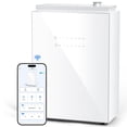 thumbnail image 1 of LULACHE Essential Oil Diffuser - HVAC System, 5500 Sq.ft Waterless Diffuser for Large Home, Hotel, Office, Wifi & Bluetooth App Control, 500ml,White, 1 of 8
