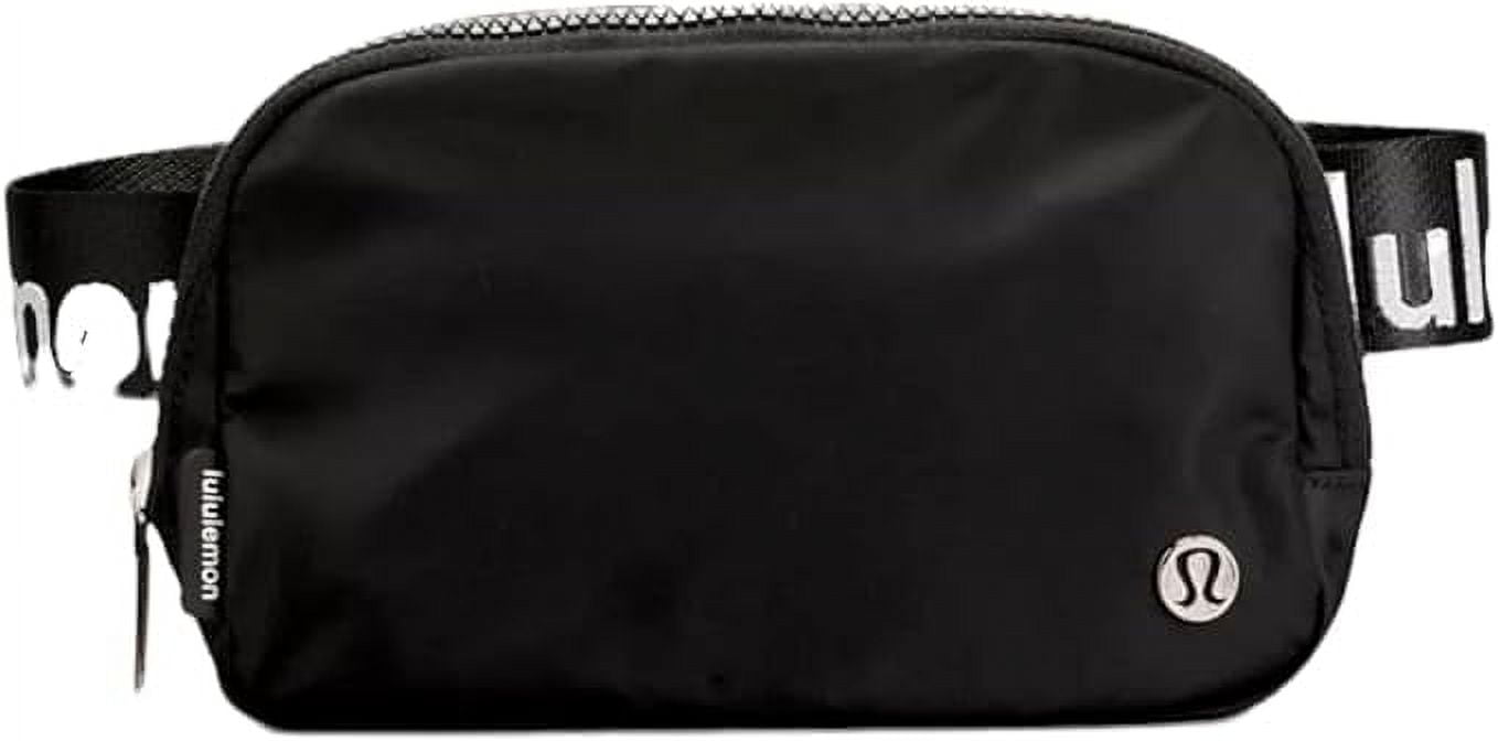 LULU Athletica Belt Bag, Black/White Athletica Everywhere - Walmart.com