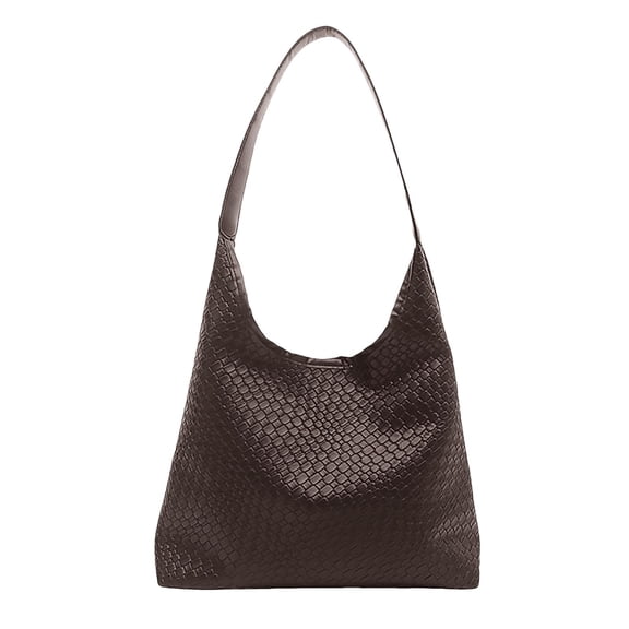 LULU Leather Hobo Bags for Women,Leather Shoulder Bag for Women,Shoulder Bags for Women,Tote Bag Bulk,Casual Large Capacity Shoulder Bag,Tote Bag Bulk.（Coffee)