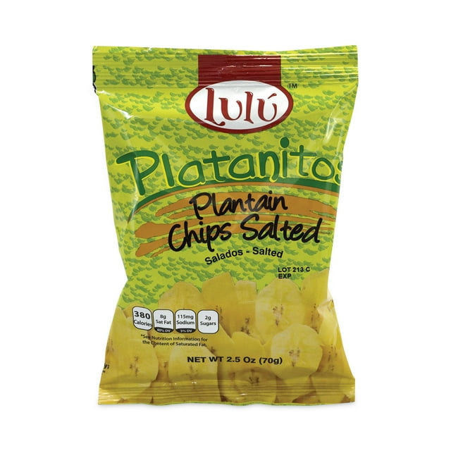 Lulu Plantain Strips Lightly Salted