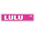 thumbnail image 1 of LULU Street Sign Childrens Name Room Sign | Indoor/Outdoor |  36" Wide, 1 of 5