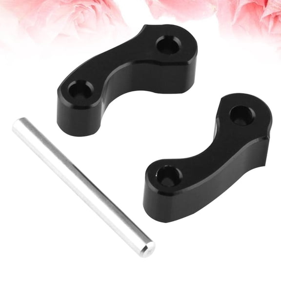 LULULION 1Pair Car Accessories Window Latch Pivot Made of Black Aluminum Alloy for Lasting Use