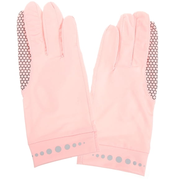 LULULION 1 Pair of Comfortable Bike Gloves Women Pink Convenient Riding Gloves