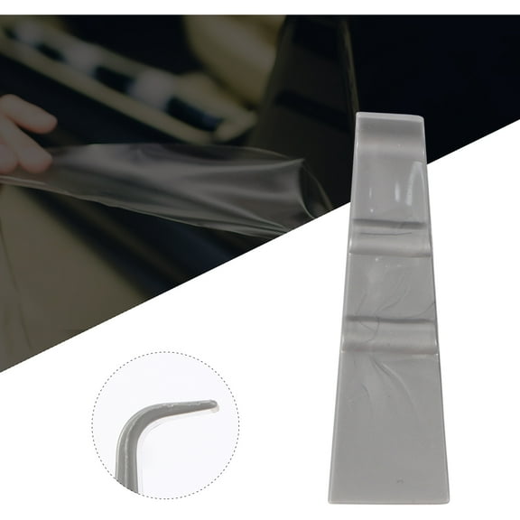 LULULION 1Set Car Tint Film Tool Grey Plastic Scraper Safe for Auto Film Installation and Wrap