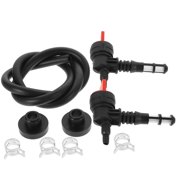 LULULION 1 Set Electric Solenoid Valve Plastic Black for Maintenance Tasks