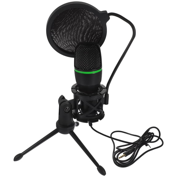 LULULION 1Set Gaming Microphone USB Condenser Mic for Live Broadcast and Recording